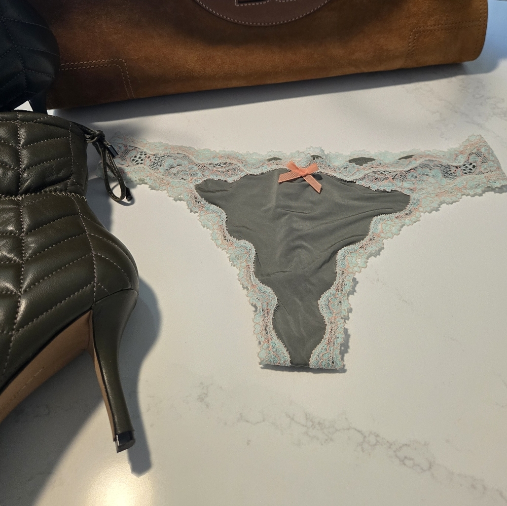 Victoria's Secret Lace Thong 2/$26